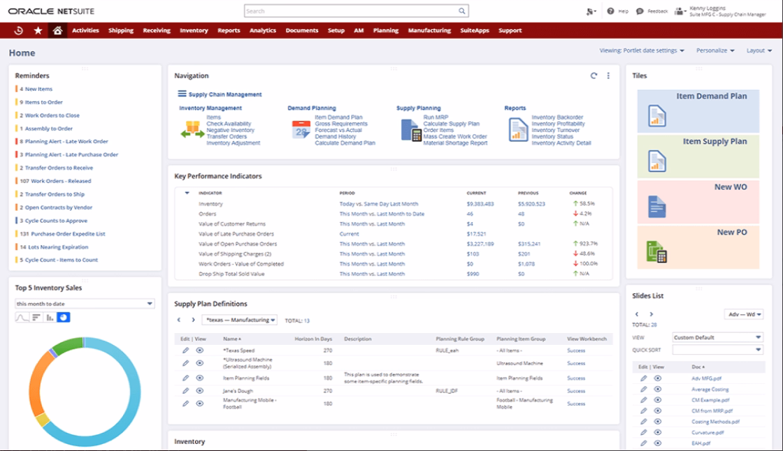 NetSuite MRP