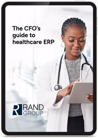 The CFO’s guide to healthcare ERP