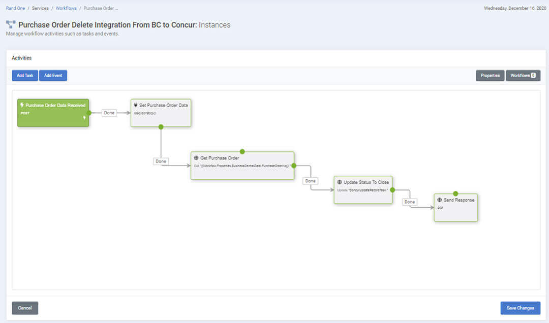 Workflow Editor