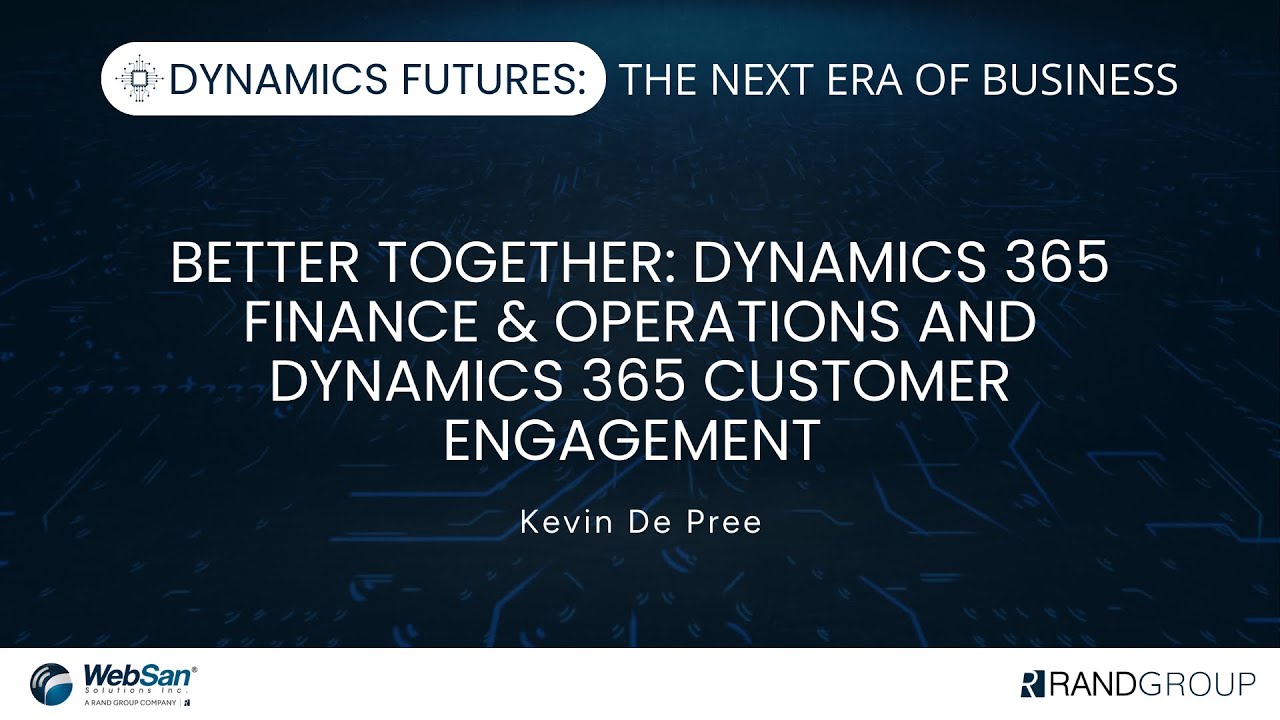 Better together: Dynamics 365 Finance & Operations and Dynamics 365 Customer Engagement