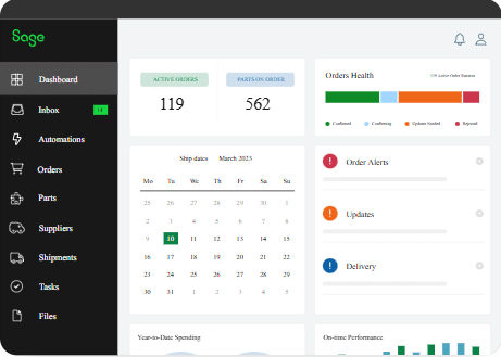 Sage 100 Supply chain intelligence