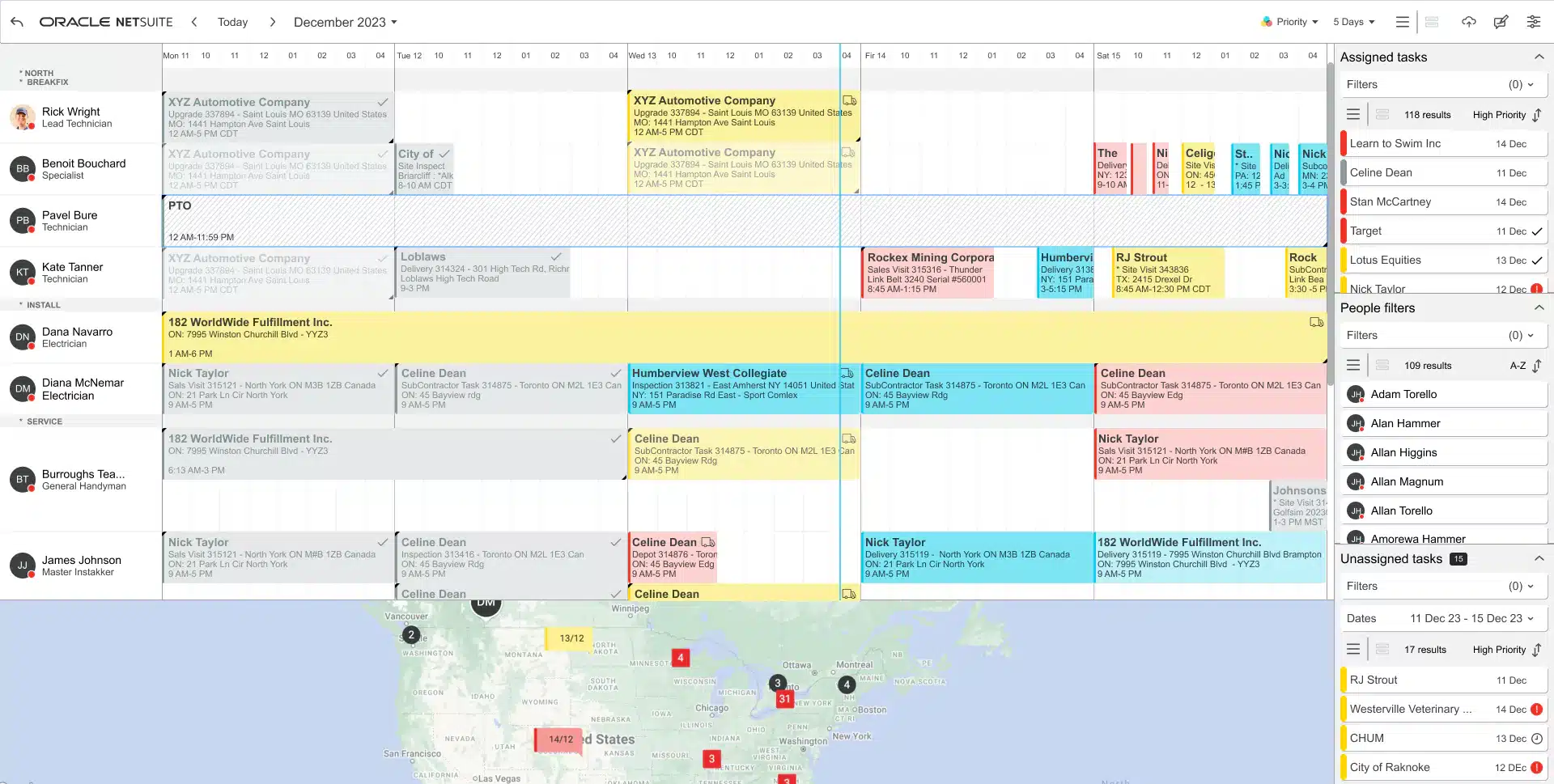 NetSuite Field Service Management