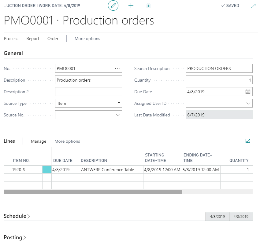 Streamlined manufacturing processes