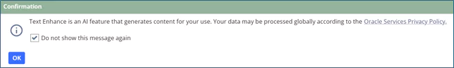 Text Enhance AI NetSuite